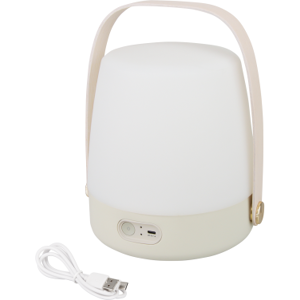 Kooduu Lite Up Genopladelig Lampe, Beige