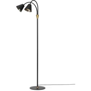 Halo Design Hygge Gulvlampe, 2 Spots, Sort