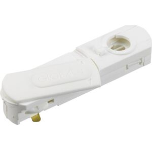 Global 1f Pendeladapter, Hvid