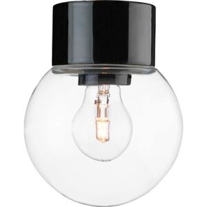 Ifö Classic Globe Loftlampe, Ø15 Cm, Sort/klar