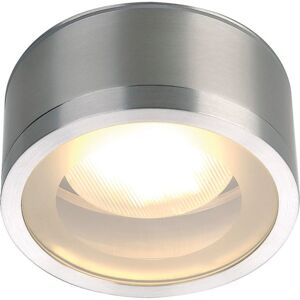 SLV Rox Loftlampe, Gx53, Børstet Alu, Ip44  Aluminium