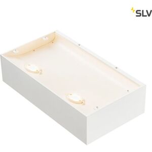 SLV Shell 15 Væglampe, Led 3000k, 5600 Lumen, Hvid  Hvid