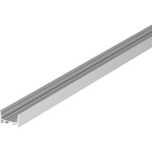 SLV Grazia 20 Led Påbygningsprofil, Flad, Glat, 3m, Alu  Aluminium