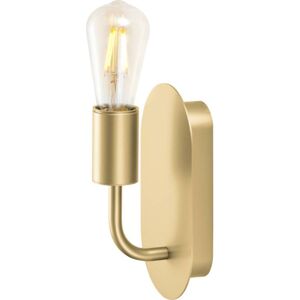 Slv Fitu Væglampe Med Fremspring E27, Guld  Guld