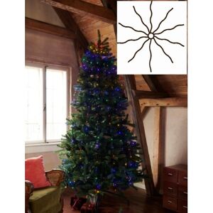 Sirius Knirke Kulørt Lyskæde Til Juletræer, 210 Cm  Grøn