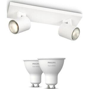 Philips Runner Spotlampe, 2 Spots, Hue White Pærer