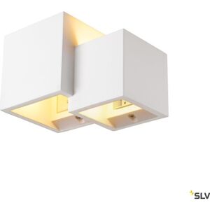 SLV Plastra Cubes Væglampe, G9, Hvid  Hvid