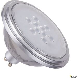 SLV Qpar111 Gu10, Led-Lyskilde Sølv 7w 3000k Cri90 25°  Sølv