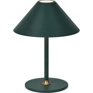 Halo Design Hygge Genopladelig Bordlampe, H20 Cm, Mørkegrøn