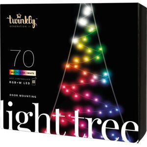 Twinkly Tree Led Lystræ 2 Meter I Farvet Og Hvid