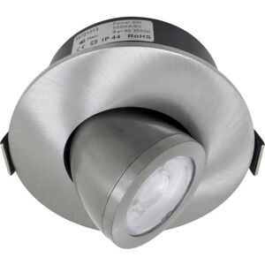 Nordtronic Low Profile Flexible Indbygningsspot Med Kip, Ø7,5, Børstet Alu, 2700k  Børstet aluminium