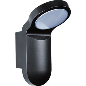 Esylux Ol Væglampe 9,5w 850 Med Sensor 100°, Ip55, Sort