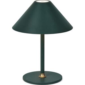 Halo Design Hygge Genopladelig Bordlampe, H25 Cm, Mørkegrøn