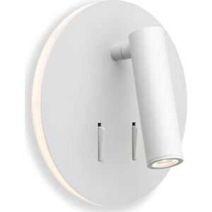 Antidark Circle Wall Led, Sengelampe, Hvid  Hvid