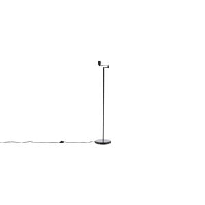Virro belysning gulvlampe 44,5x25,5x126cm stål sort.