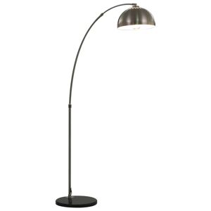 vidaXL buet lampe 60 W E27 170 cm sølvfarvet