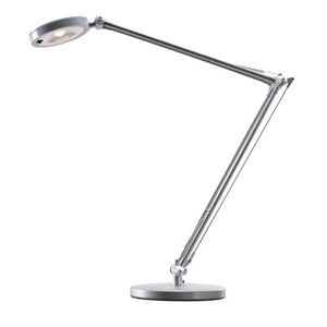 Skrivebordslampe LED Juno, 6,5 W, sort, sølv, rød