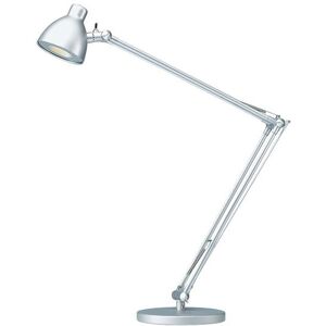 Skrivebordslampe LED Lana, H 800 mm, sølv, 3000 Kelvin, varmhvidt lys