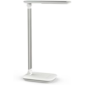 Skrivebordslampe LED Jack, lysdæmper, hvid/sølv, 4000 Kelvin, neutralt