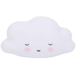 A Little Lovely Company Natlampe - 9x16x5,5 Cm - Sleeping Cloud - A Little Lovely Company - Onesize - Natlampe