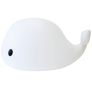 Filibabba Gulvlampe - Big Led Whale - 50 Cm - Hvid - Filibabba - Onesize - Lampe