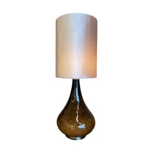 Thawaru Renata bordlampe - beige velour skærm