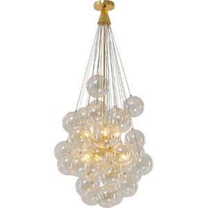 Kare Design Snowball lampe - amber - 50cm