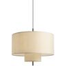 New Works Margin Pendant Lamp Ø: 90 cm - Beige/Black