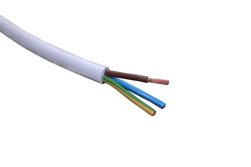 Downlight Kabel H05v2v2-F 3g1,5 Mm² 90° Hvid