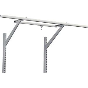 Treston Armazón para lámpara/equilibrador, gris luminoso, para mesa de 1500 mm de anchura