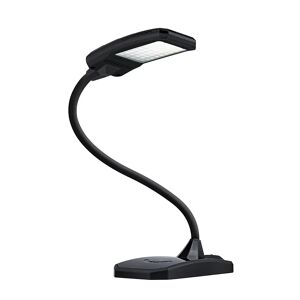 Hansa Lámpara LED de escritorio TWIST, altura 390 mm, negro