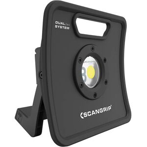 SCANGRIP Foco LED para obras, funcionamiento con cable y con batería, NOVA K C+R 4K, 4000 lm