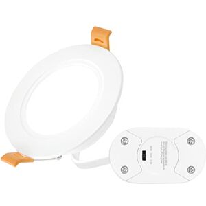 Foco LED empotrable giratorio 5W 300lm 2700K cálido regulable - Blanco -  Pack 3