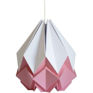 Tedzukuri Atelier Lámpara para colgar de papel bicolor de origami - Talla L