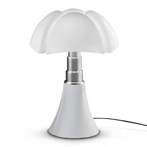 Martinelli Luce Lámpara de pie en metal polipropileno blanco 66-86cm