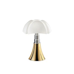 Martinelli Luce Lámpara led metal y polipropileno latón 66-86cm