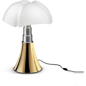 Martinelli Luce Lámpara de mesa led metal polipropileno dorado 35cm