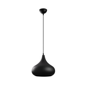 Wonderlamp Lámpara de techo negro estilo japonés y nórdico