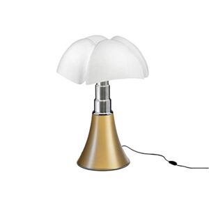 Martinelli Luce Lámpara de mesa led metal polipropileno latón 35cm