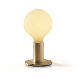 DAYLIGHT ITALIA Lámpara de mesa de aluminio dorado E27