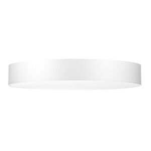 Sollux Lighting Lámpara de techo blanco tela, vidrio, acero  alt. 20 cm