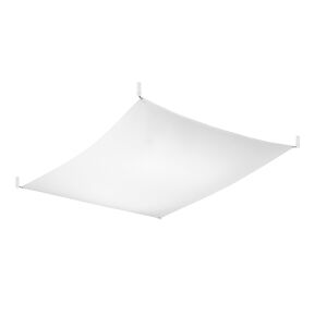 Sollux Lighting Lámpara de techo blanco tela  alt. 15 cm