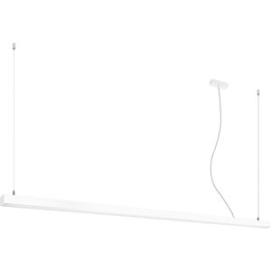 Thoro Lighting Lámpara colgante blanco aluminio 4000k  alt. 150 cm