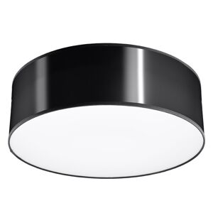 Sollux Lighting Lámpara de techo negro cloruro de polivinilo  alt. 11 cm