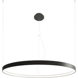 Thoro Lighting Lámpara colgante acero negro 4000k  alt. 150 cm