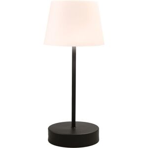 Wonderlamp Lámpara de mesa portátil recargable con base en negro ø13cm