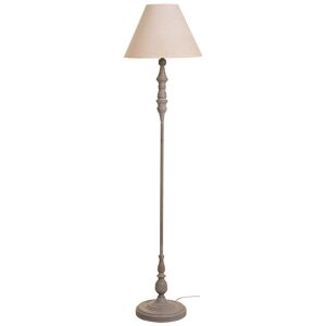 Wanderlust deco Lampara de pie de metal gris