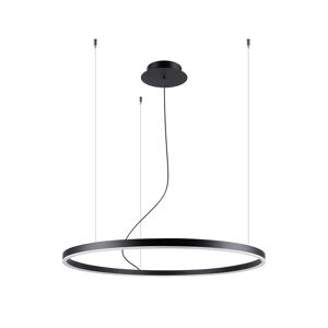 Thoro Lighting Lámpara de araña negro aluminio  alt. 10 cm