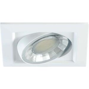 Beneito Faure Empotrable Led Cuadrado 8w  Compac C 3949 Blanco 3.000k Dimmable