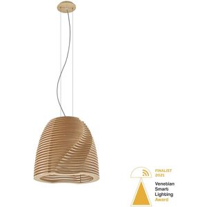 Exo Lighting Lampara Suspendida  Twist 945d-L3110a-50 Madera